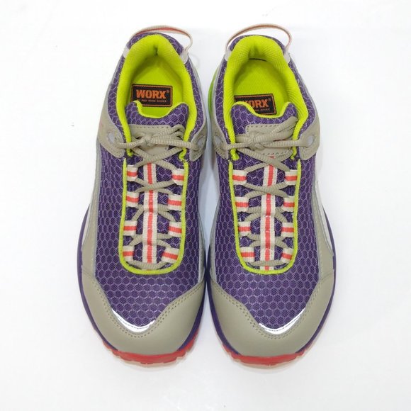 Red Wing Worx 9307 Sneakers US 5M Women's Aluminum Toe Electrical Hazard NIB - Picture 2 of 9